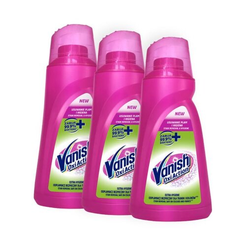 Odplamiacz do prania VANISH Oxi Action Extra Hygiene 3 x 500 ml
