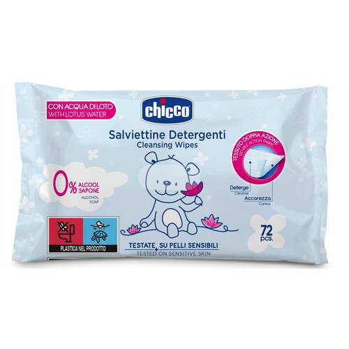 Chusteczki nawilżane CHICCO (72 szt.)