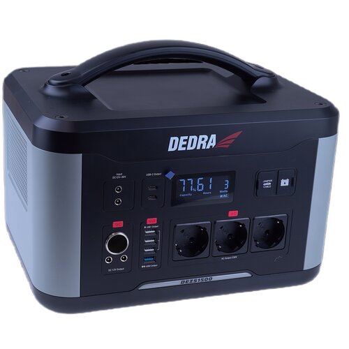 Stacja zasilania DEDRA DEZS1500 1408 Wh Bank energii