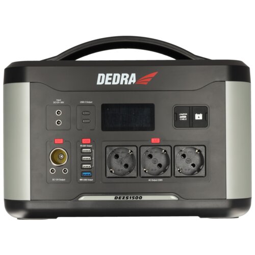 Stacja zasilania DEDRA DEZS1500 1408 Wh Bank energii