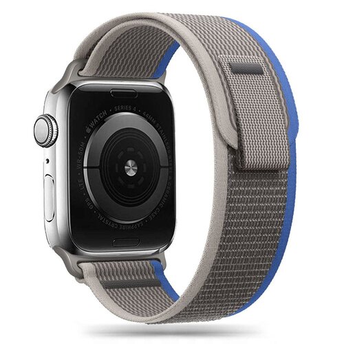 Pasek TECH-PROTECT Nylon do Apple Watch 4/5/6/7/8/9/SE/Ultra (42/44/45/49mm) Szaro-niebieski