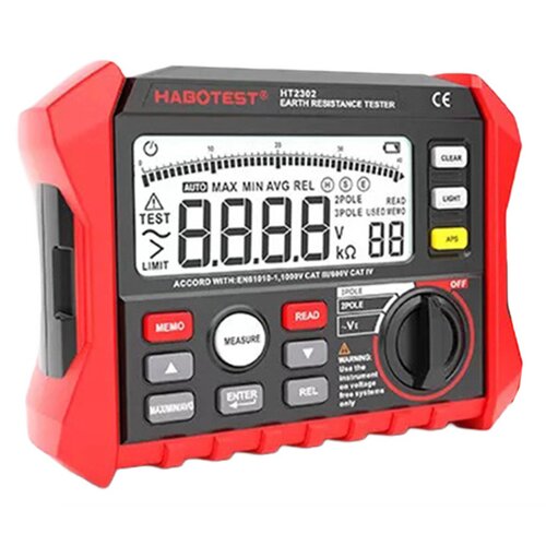 Miernik rezystancji uziemienia HABOTEST HT2302