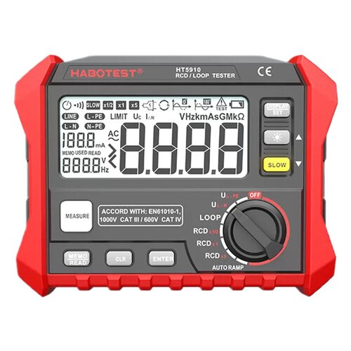 Miernik rezystancji uziemienia HABOTEST HT5910