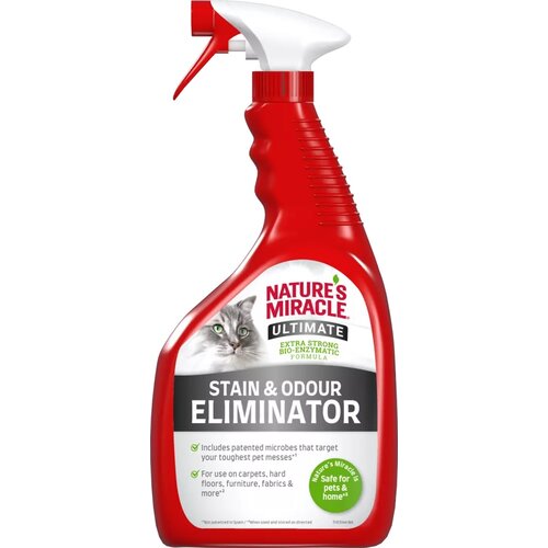 Środek do usuwania plam po kotach NATURES MIRACLE Stain&Odour Eliminator 946 ml