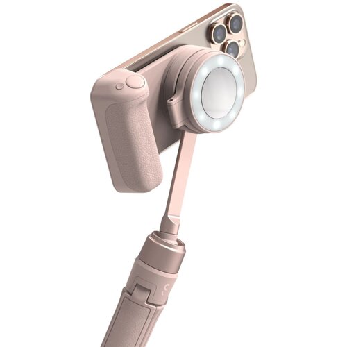 Uchwyt selfie SHIFTCAM SnapGrip Creator Kit 3200mAh Magsafe Różowy