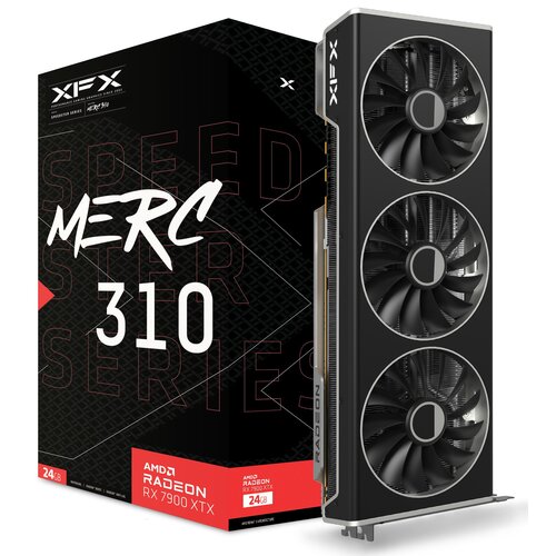 Karta graficzna XFX Radeon RX 7900 XTX Speedster Merc 310 Black 24GB