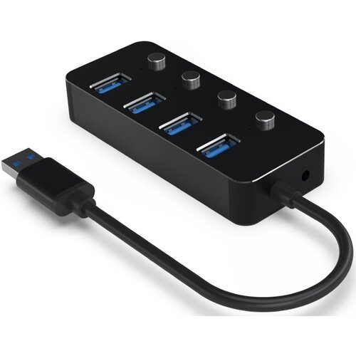 Hub GEMBIRD UHB-U3P4P-01 USB 3.2 Gen. 1, Pasywny