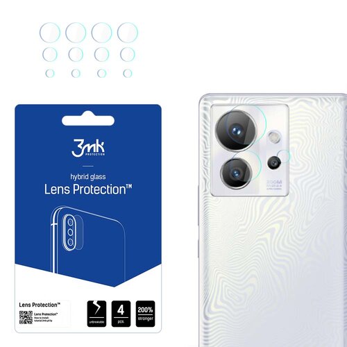 Szkło hybrydowe na obiektyw 3MK Lens Protection do Infinix Zero Ultra 5G