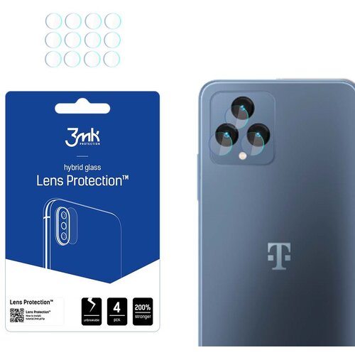 Szkło hybrydowe na obiektyw 3MK Lens Protection do T-Mobile T Phone Revvl 6 5G
