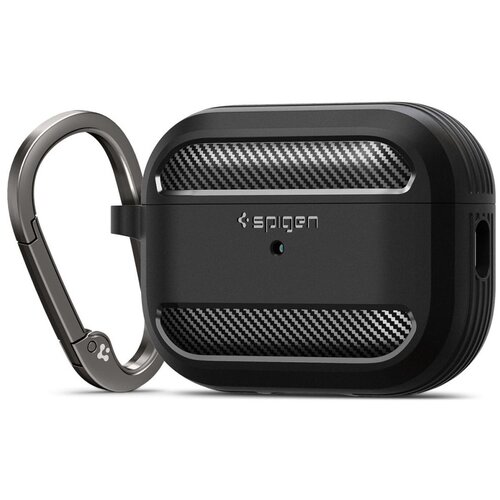 Etui na słuchawki SPIGEN Rugged Armor Apple Airpods Pro 1/2 Czarny