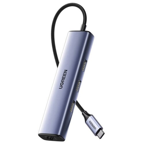 Hub UGREEN CM475 4w1 USB Typu C 3.2 Gen. 1, Pasywny