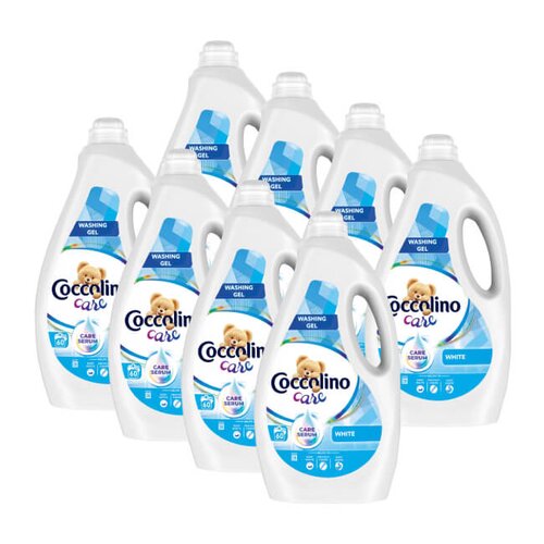 Żel do prania COCCOLINO Care White 8 x 2400 ml