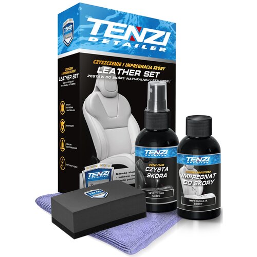 Zestaw do czyszczenia i pielęgnacji skóry TENZI Leather Set