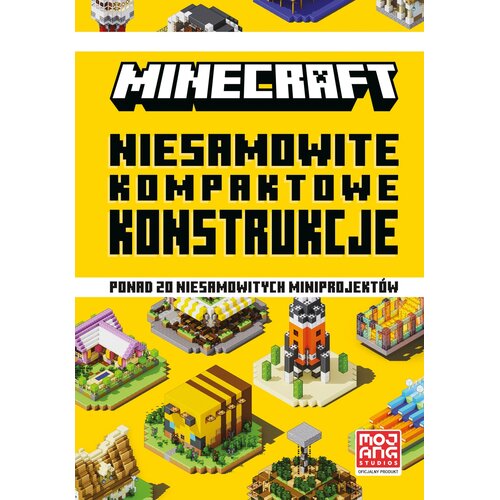 Książka Minecraft Niesamowite kompaktowe konstrukcje (twarda okładka)