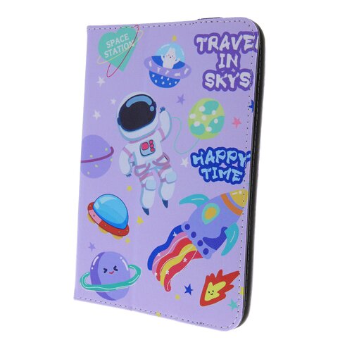 Etui na tablet GREENGO Space Station 9-10 cali Wielokolorowy