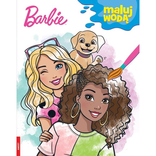Kolorowanka Barbie Maluj wodą MW-1104 (miękka okładka)