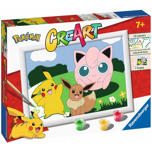 Malowanie po numerach RAVENSBURGER CreArt Pokemon 23571