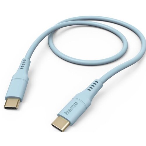 Kabel USB Typ-C - USB Typ-C HAMA Flexible 1.5 m Niebieski