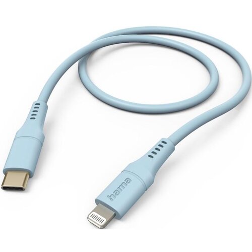 Kabel USB-C – Lightning HAMA Flexible 1.5 m Niebieski