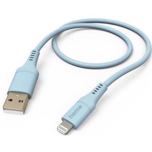 Kabel USB - Lightning HAMA Flexible 1.5 m Niebieski