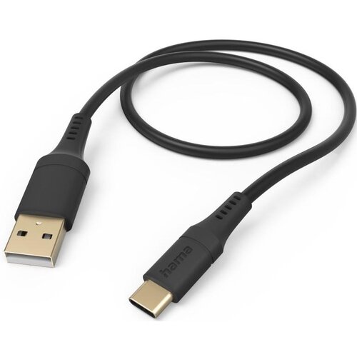 Kabel USB - USB-C HAMA Flexible 1.5m Czarny