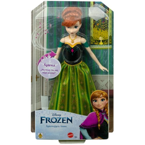 Lalka DISNEY FROZEN Śpiewająca Anna HMG45