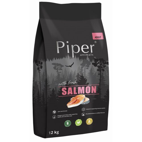 Karma dla psa PIPER Animals Łosoś 12 kg