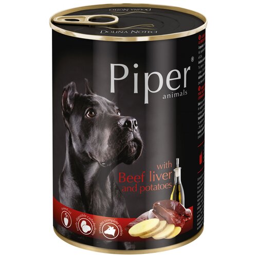 Karma dla psa PIPER Animals z wołowiną i ziemniakami 400 g