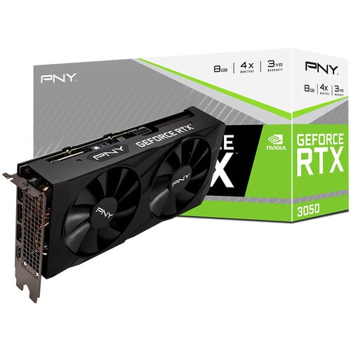 Karta graficzna PNY GeForce RTX 3050 Verto Dual Fan 8GB