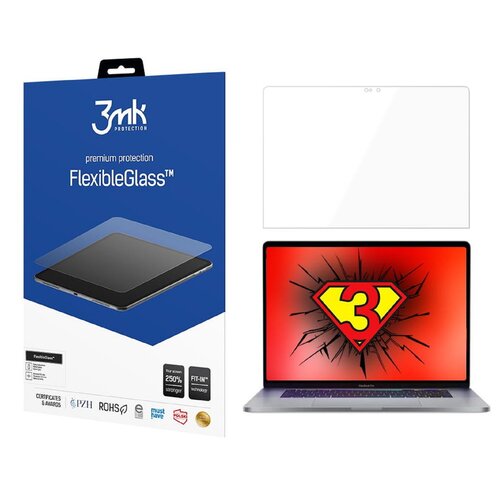 Szkło hybrydowe 3MK FlexibleGlass do Apple Macbook Pro 2020 13.3 cali