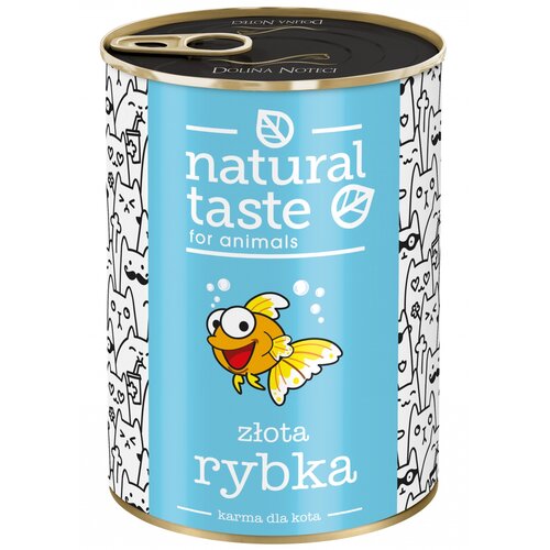 Karma dla kota DOLINA NOTECI Natural Taste Złota Rybka Sardynka 400 g