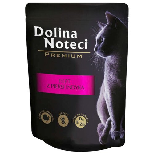 Karma dla kota DOLINA NOTECI Premium z filetem z indyka 85 g