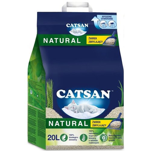 Żwirek dla kota CATSAN Natural 20 L