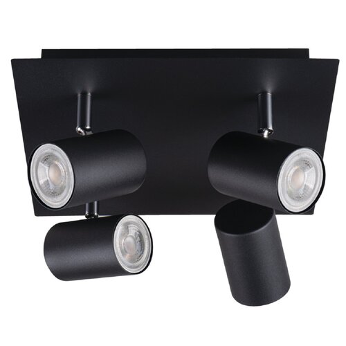 Lampa sufitowa KANLUX Evalo EL-4O B-SR Czarny