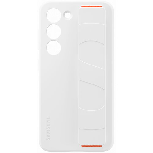 Etui SAMSUNG Silicone Grip Cover do Galaxy S23 EF-GS911TWEGWW Biały