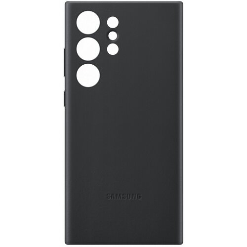Etui SAMSUNG Leather Cover do Galaxy S23 Ultra EF-VS918LBEGWW Czarny