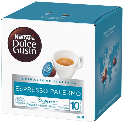 Kapsułki NESCAFE Espresso Palermo do ekspresu Nescafe Dolce Gusto