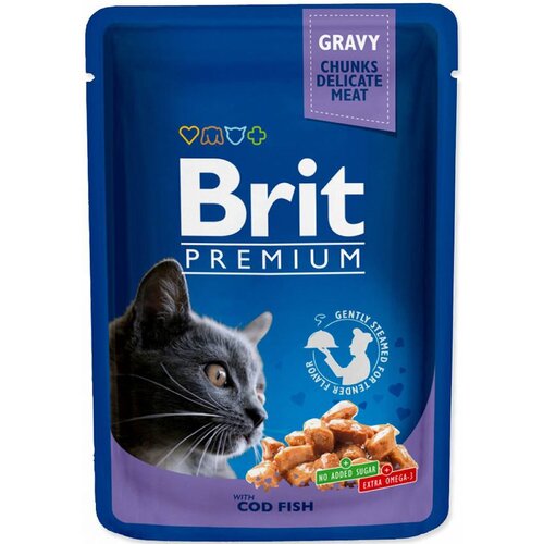 Karma dla kota BRIT Premium Dorsz 100 g