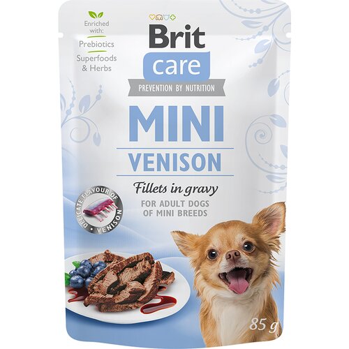 Karma dla psa BRIT Care Mini Dziczyzna 85 g