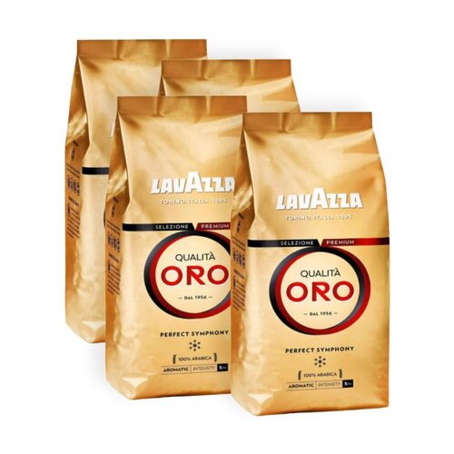 Kawa ziarnista LAVAZZA Qualita Oro Arabica 4 x 1kg