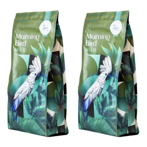 Kawa ziarnista MORNING BIRD Mild Arabica 2 x 1kg