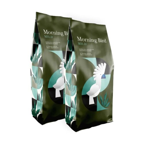 Kawa ziarnista MORNING BIRD Mild Arabica 2 x 1kg