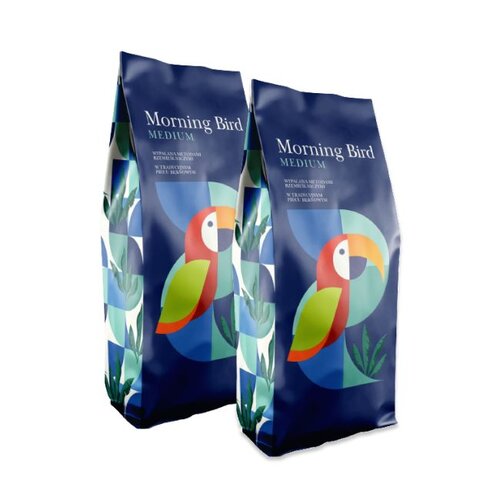 Kawa ziarnista MORNING BIRD Medium 2 x 1kg