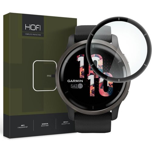 Szkło hybrydowe HOFI Hybrid Pro+ do Garmin Venu 2 Czarny