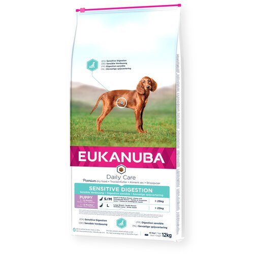 Karma dla psa EUKANUBA Daily Care Sensitive Digestion Puppy Kurczak 12 kg