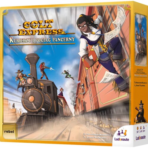 Gra karciana REBEL Colt Express Kurierzy i pociąg pancerny