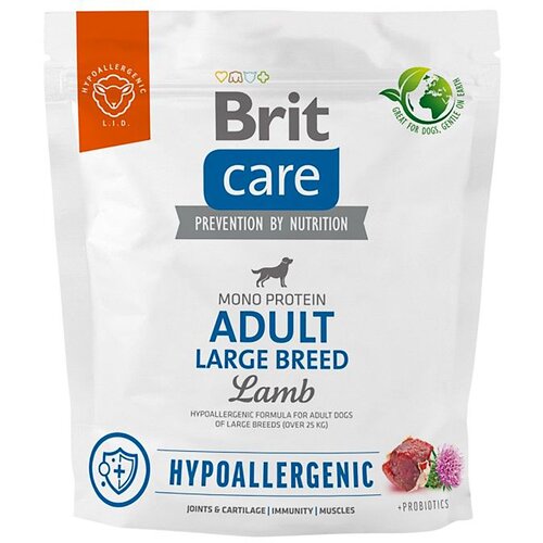 Karma dla psa BRIT CARE Hypoallergenic Jagnięcina z ryżem 1 kg