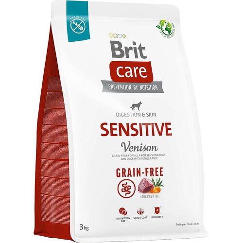 Karma dla psa BRIT Care Grain-free Sensitive Vension Dziczyzna 3 kg