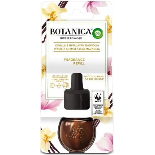 Wkład do odświeżacza powietrza AIR WICK Botanica Wanilia i Himalajska Magnolia 19 ml