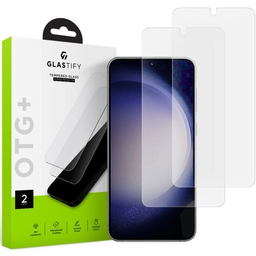 Szkło hartowane GLASTIFY OTG+ do Samsung Galaxy S23 (2 szt.)